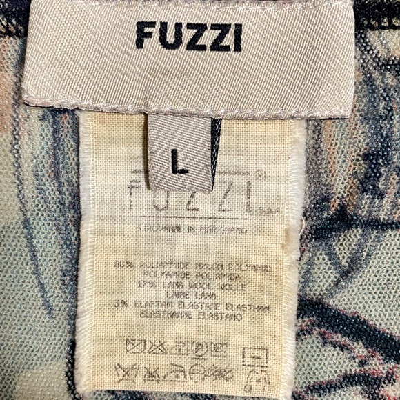 🌺 FUZZI —Jean Paul Gaultier, Large. Fab Stretch long sleeve top 🌺Unique & RARE 🌺 - Picture 13 of 14